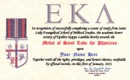 Epsilon Kappa Lambda I.D. Card