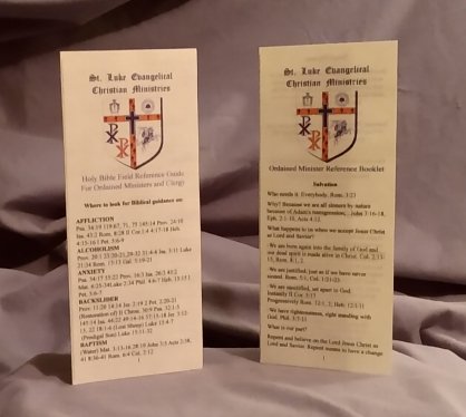 Field Reference Booklets for Ordained Ministers and Clery